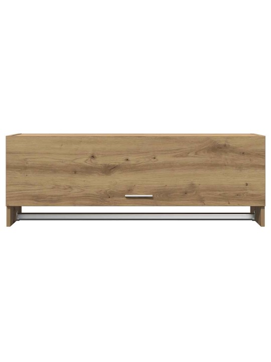 Vaatekaappi käsityöläinen tammi 100x32,5x35 cm tekninen puu