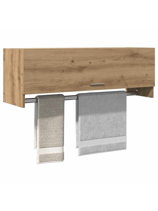Vaatekaappi käsityöläinen tammi 100x32,5x35 cm tekninen puu
