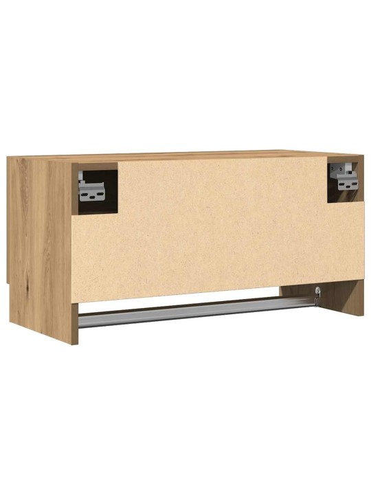 Vaatekaappi käsityöläinen tammi 70x32,5x35 cm tekninen puu