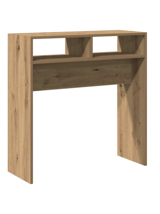 Konsolipöytä artesaani tammi 78x30x80 cm tekninen puu
