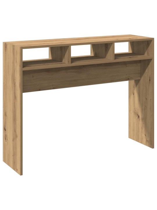 Konsolipöytä artesaani tammi 105x30x80 cm tekninen puu