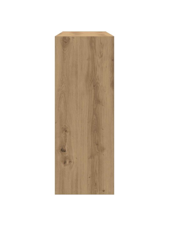 Konsolipöytä artesaani tammi 105x30x80 cm tekninen puu