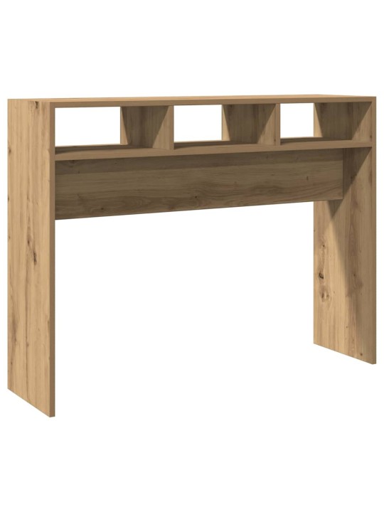 Konsolipöytä artesaani tammi 105x30x80 cm tekninen puu