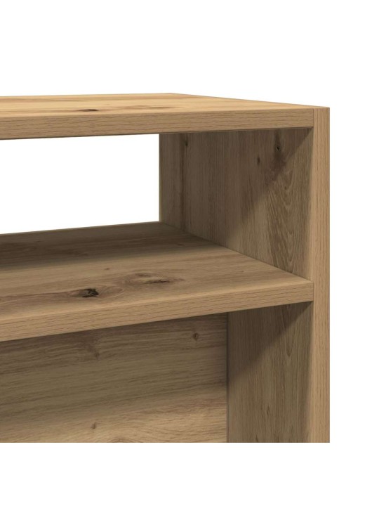 Konsolipöytä artesaani tammi 105x30x80 cm tekninen puu