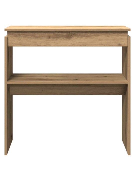 Konsolipöytä artesaani tammi 80x30x80 cm tekninen puu