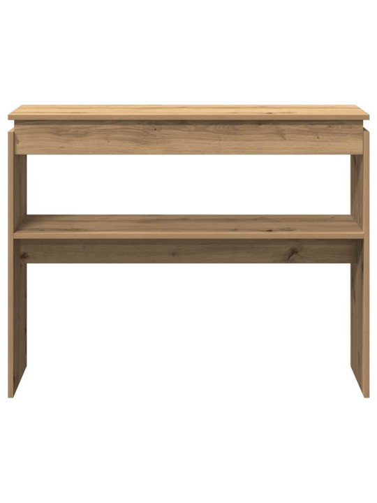 Konsolipöytä artesaani tammi 102x30x80 cm tekninen puu