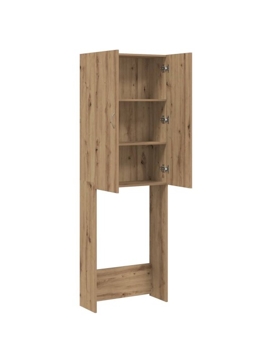 Pesukonekaappi käsityöläinen tammi 64x25,5x190 cm