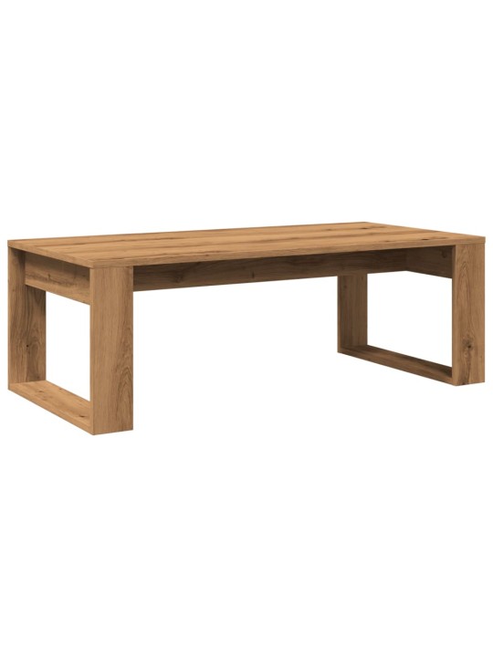 Sohvapöytä artesaani tammi 102x50x35 cm tekninen puu