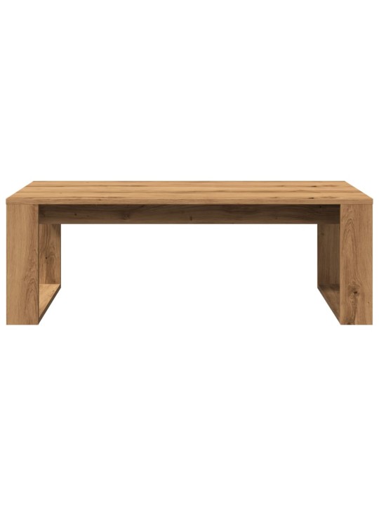 Sohvapöytä artesaani tammi 102x50x35 cm tekninen puu
