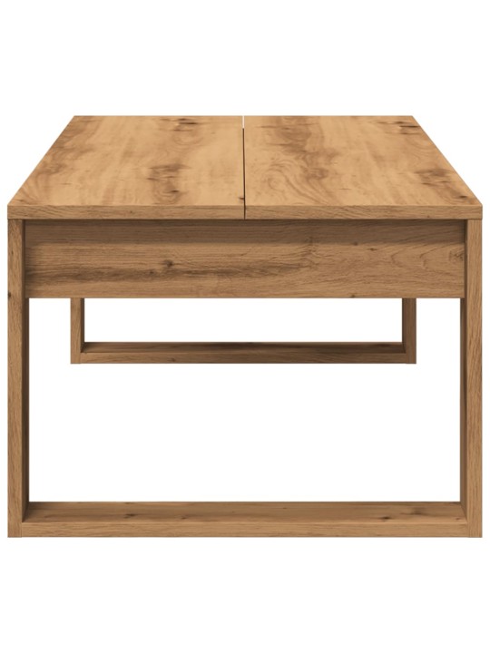 Sohvapöytä artesaani tammi 102x50x35 cm tekninen puu