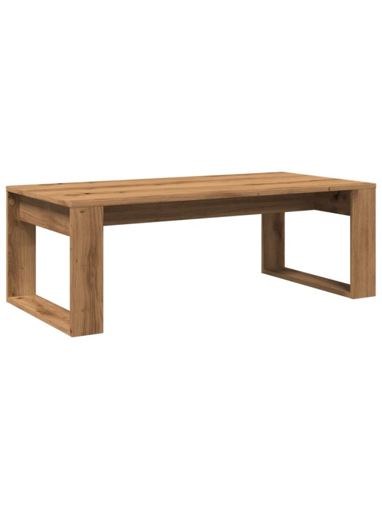 Sohvapöytä artesaani tammi 102x50x35 cm tekninen puu
