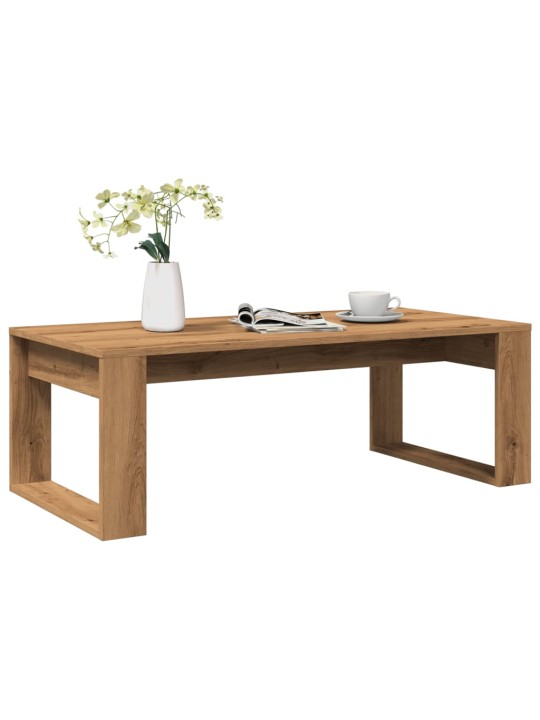 Sohvapöytä artesaani tammi 102x50x35 cm tekninen puu