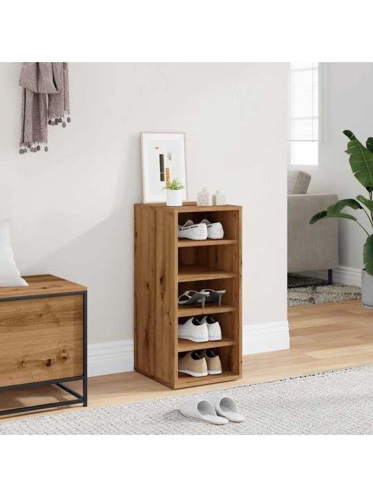 Kenkäkaappi artisan oak 32x35x70 cm engineered wood