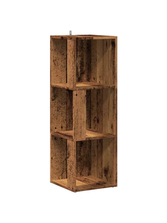 Kulmakaappi old wood 33x33x100 cm engineered wood