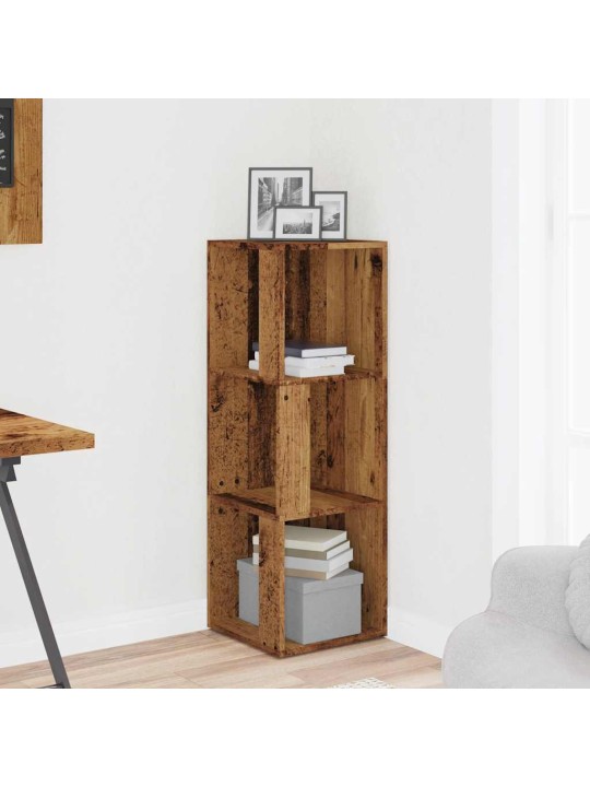 Kulmakaappi old wood 33x33x100 cm engineered wood