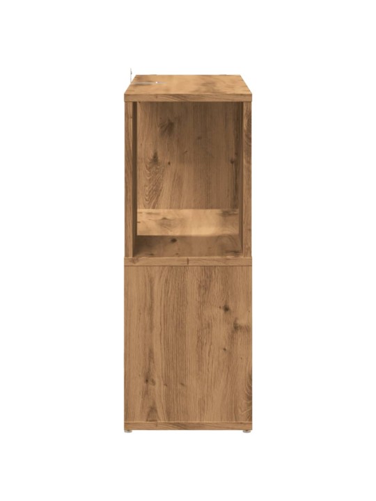 Kirjakaappi artesaani tammi 60x24x63 cm tekninen puu