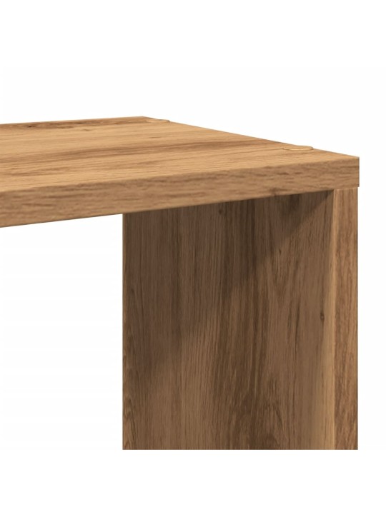 Kirjakaappi artesaani tammi 60x24x63 cm tekninen puu