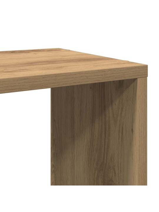 Kirjakaappi/tilanjakaja artisan oak 80x24x63 cm