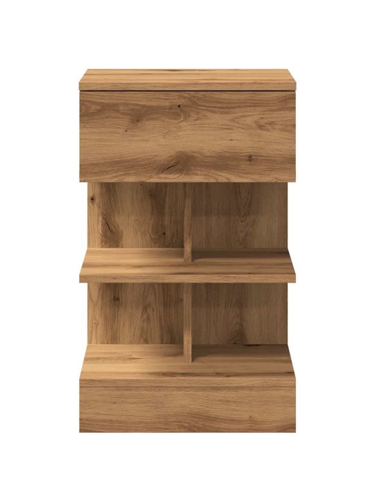 Yöpöytäkaappi artisan oak 40x35x65 cm tekninen puu