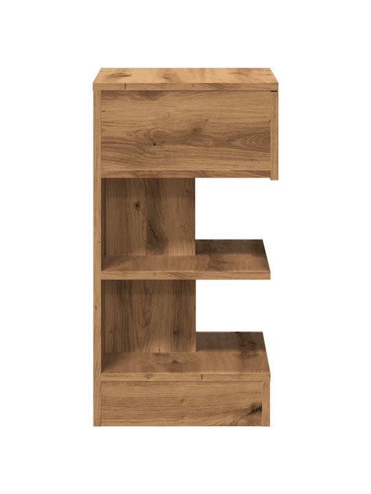 Yöpöytäkaappi artisan oak 40x35x65 cm tekninen puu