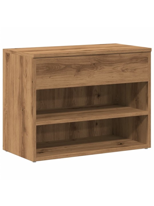Kenkäteline artesaani tammi 60x30x45 cm tekninen puu
