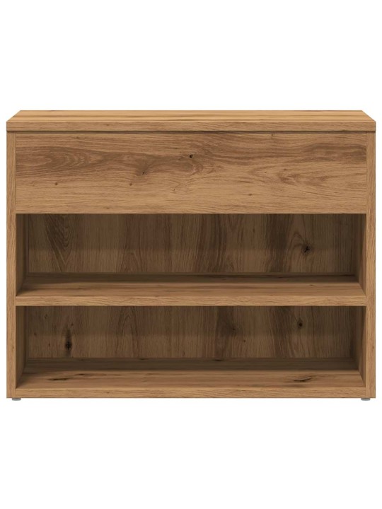 Kenkäteline artesaani tammi 60x30x45 cm tekninen puu