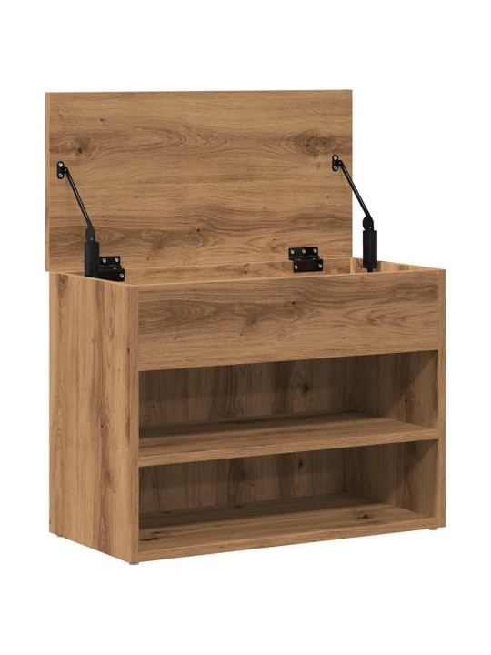 Kenkäteline artesaani tammi 60x30x45 cm tekninen puu