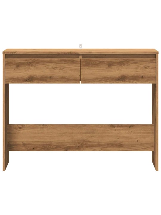 Konsolipöytä artesaani tammi 100x35x76,5 cm tekninen puu