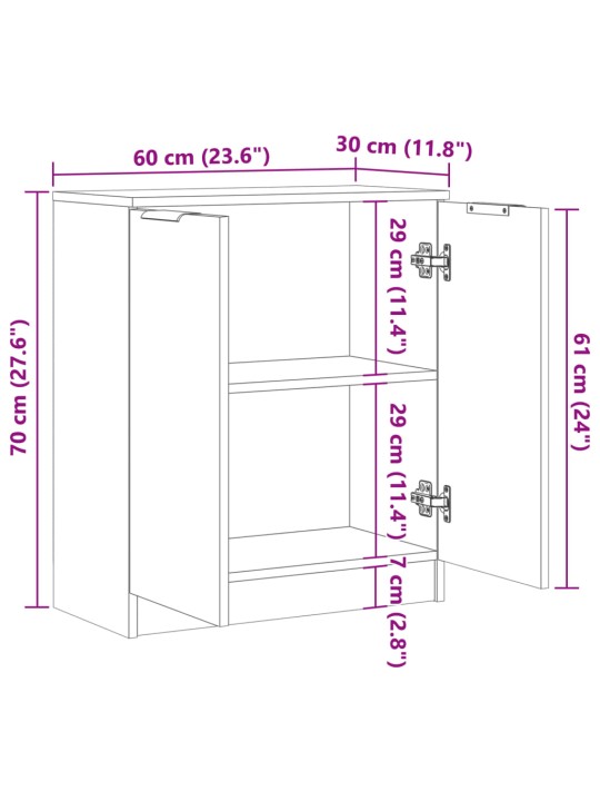 Senkki vanha puu 60x30x70 cm tekninen puu