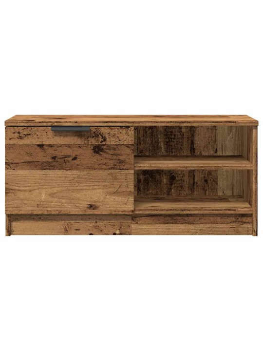 Tv kaapit 2 kpl vanha puu 80x35x36,5 cm suunniteltu puu
