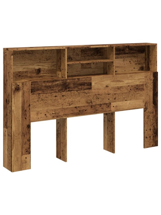 Päätylevykaappi vanha puu 160x19x103,5 cm tekninen puu
