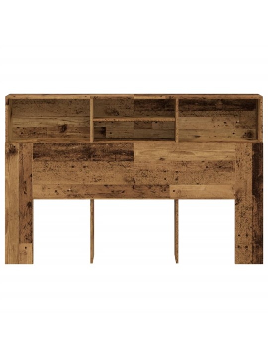 Päätylevykaappi vanha puu 160x19x103,5 cm tekninen puu