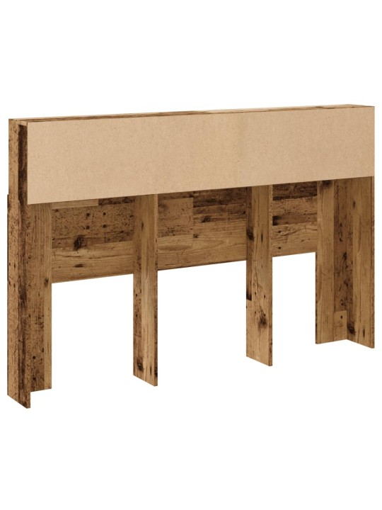 Päätylevykaappi vanha puu 160x19x103,5 cm tekninen puu