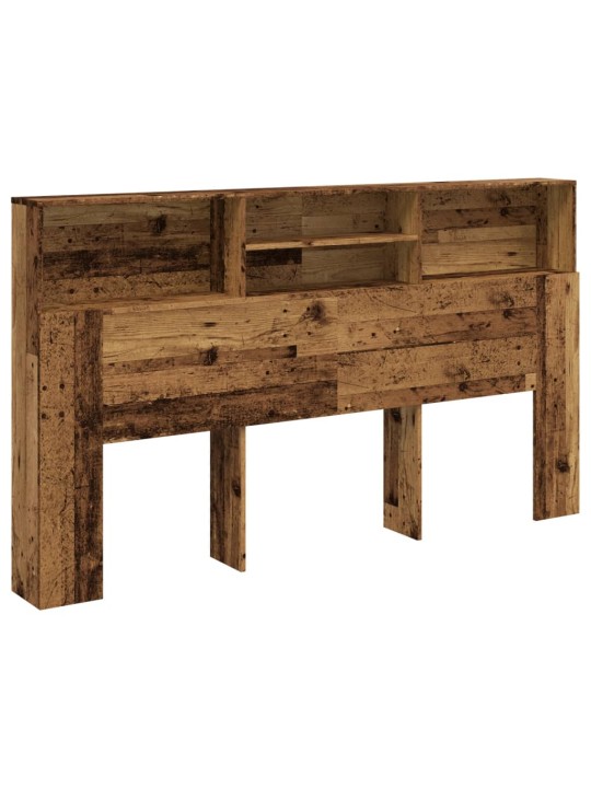 Päätylevykaappi vanha puu 180x19x103,5 cm tekninen puu