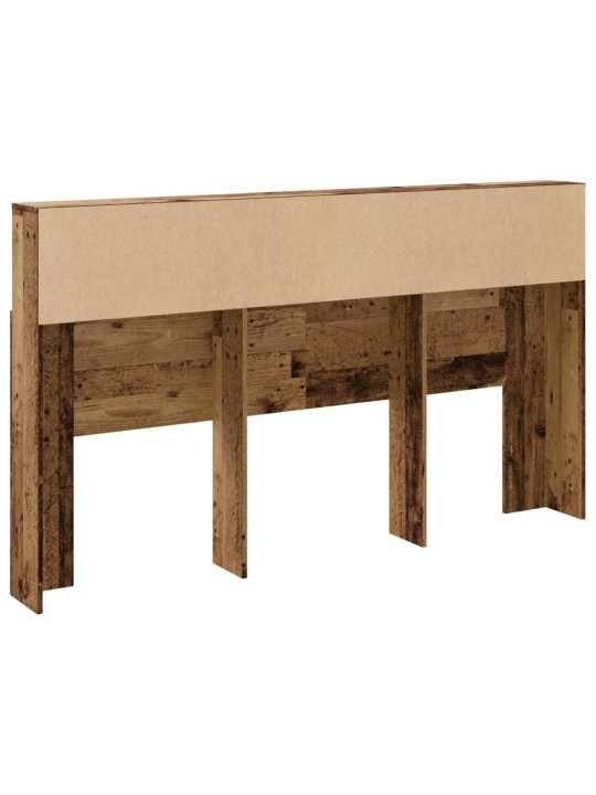 Päätylevykaappi vanha puu 180x19x103,5 cm tekninen puu