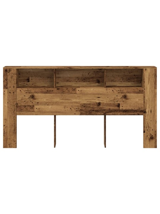 Päätylevykaappi vanha puu 200x18,5x102,5 cm tekninen puu