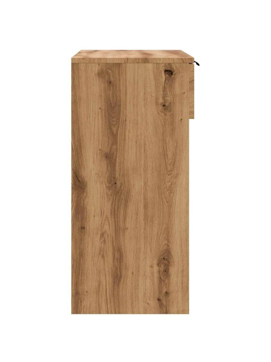 Konsolipöytä artesaani tammi 90x36x75 cm tekninen puu