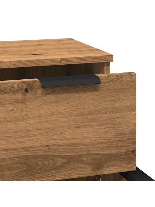 Senkit 2 kpl artisan oak 30x30x70 cm engineered wood