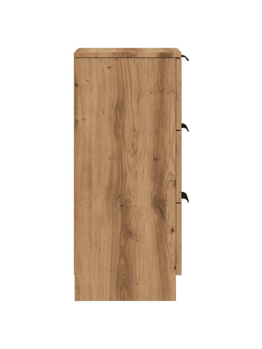 Senkit 2 kpl artisan oak 30x30x70 cm engineered wood