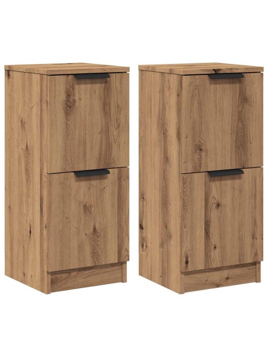 Senkit 2 kpl artisan oak 30x30x70 cm engineered wood