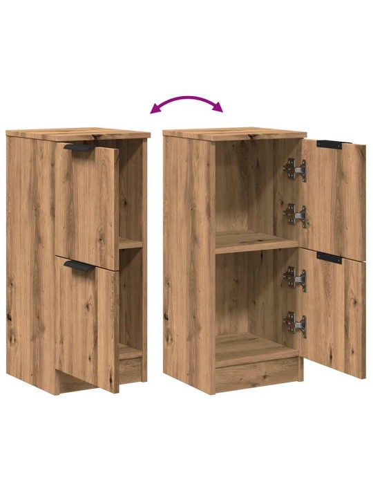 Senkit 2 kpl artisan oak 30x30x70 cm engineered wood