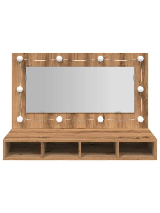Peilikaappi ledillä artisan oak 90x31,5x62 cm
