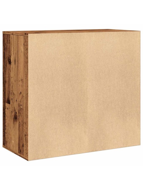 Kosmetiikkakaappi vanhaa puuta 80x40x75 cm tekninen puu