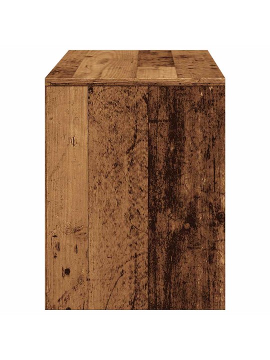 Meikkijakkara vanhaa puuta 70x35x45 cm tekninen puu