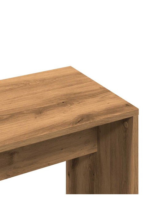 Meikkijakkara käsityöläinen tammi 70x35x45 cm tekninen puu