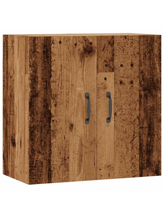 Seinäkaappi vanha puu 60x31x60 cm tekninen puu