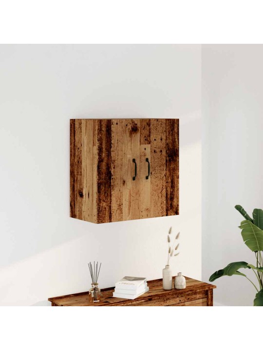 Seinäkaappi vanha puu 60x31x60 cm tekninen puu