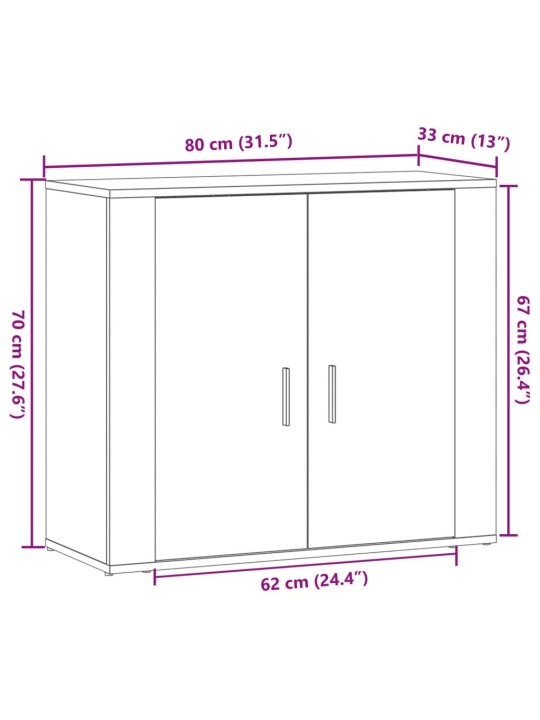 Senkki vanha puu 80x33x70 cm tekninen puu