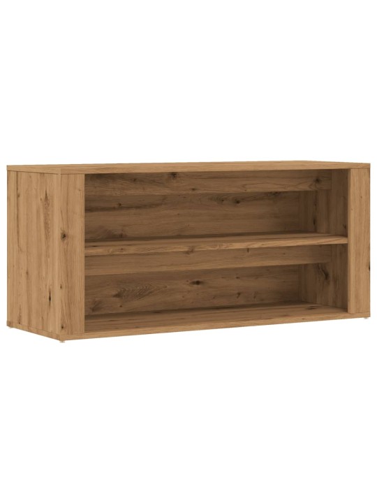Kenkäteline artesaani tammi 100x35x45 cm tekninen puu
