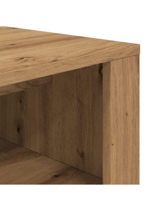 Kenkäteline artesaani tammi 100x35x45 cm tekninen puu